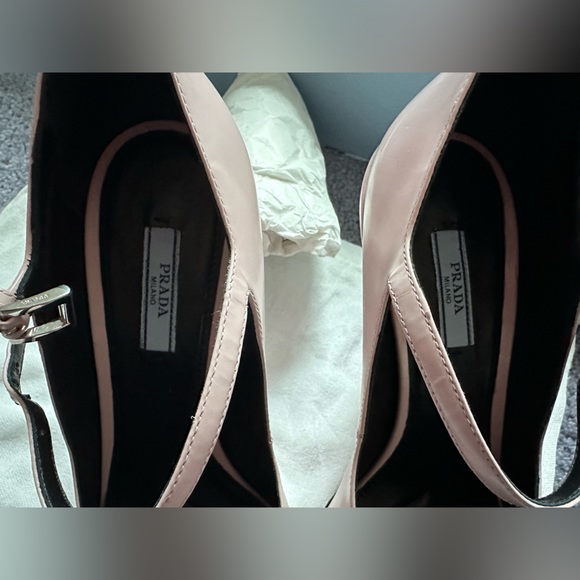 NIB Prada Modellerie Mary Jane pumps pink ombré sz 41 US 11 alabaster heels - Picture 10 of 13